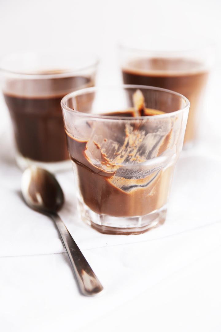 Korean Milk Chocolate Pudding