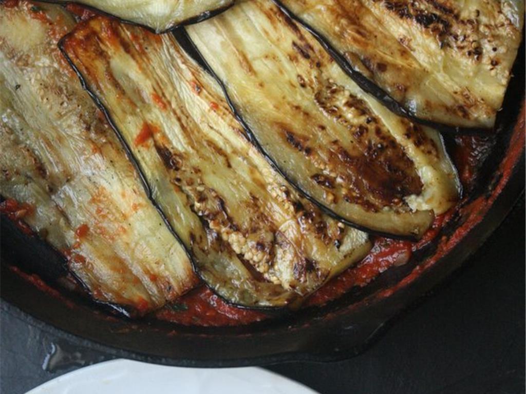 Turkish Eggplant Casserole with Tomatoes