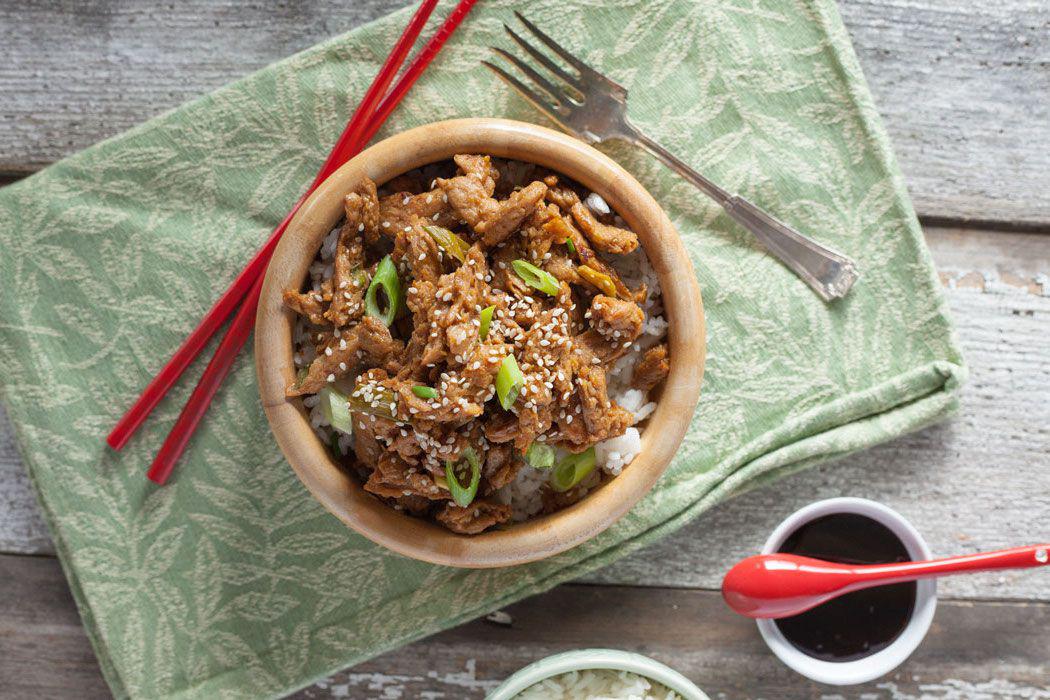 Pork Mei Fun (Rice Noodles)